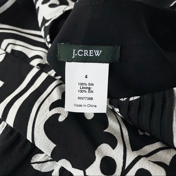 J.Crew 100% Silk Damask Medallion Print Camisole - Picture 3 of 17
